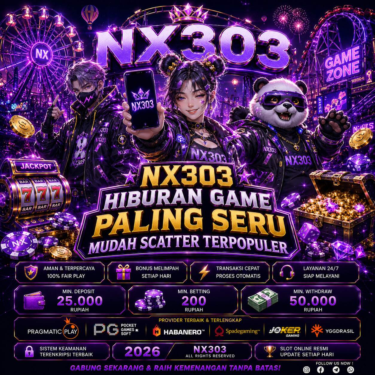 Situs Slot Demo NX303 Online