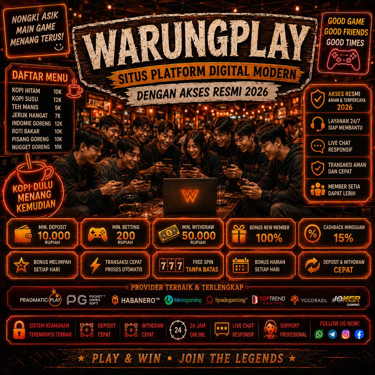 WARUNGPLAY : Situs Platform Digital Modern dengan Akses Resmi 2026